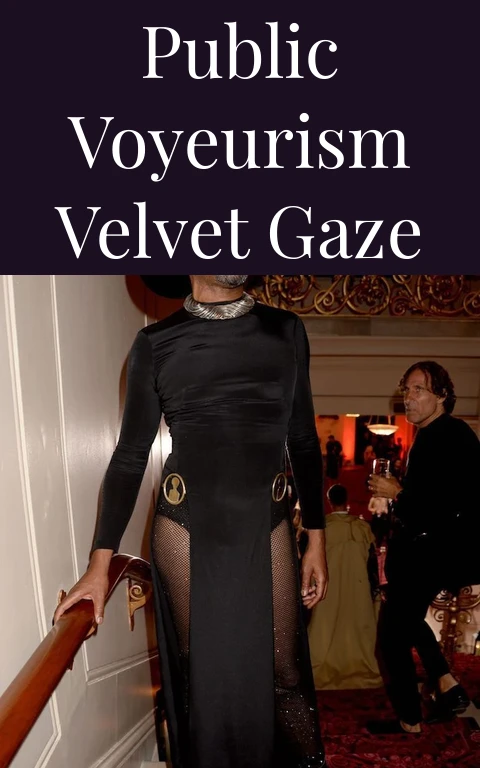 Public Voyeurism Velvet Gaze